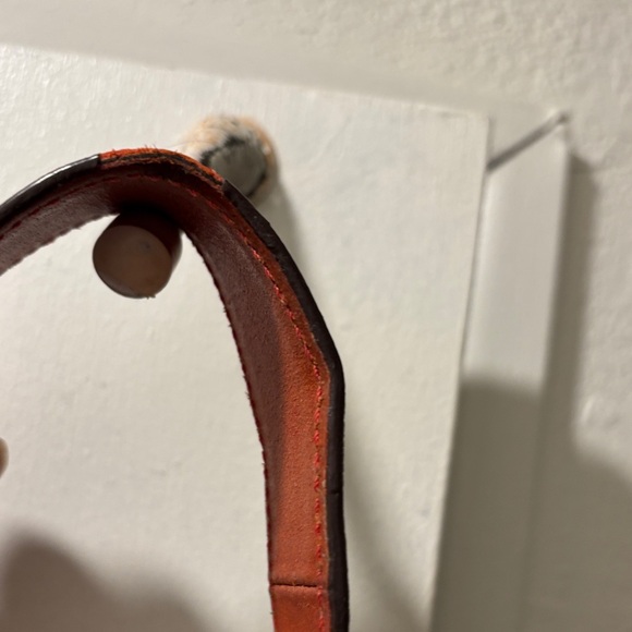 Coach 11422 dark Orange Leather Shoulder Bag - Picture 7 of 16